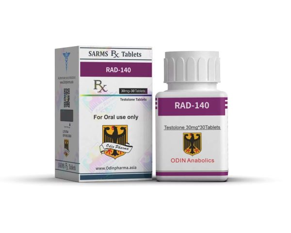 Verpackung Testolone RAD-140 (30mg) Odin Pharmaceuticals