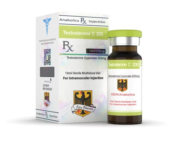 Verpackung Testosterone C 200 Odin Pharmaceuticals