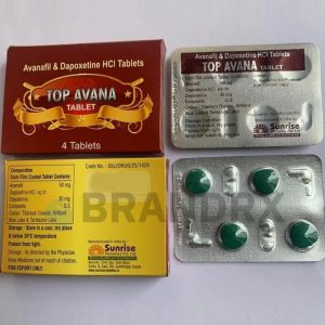 Verpackung Top Avana 50/30 mg Sunrise