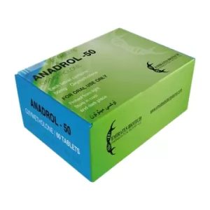 Verpackung ANADROL 50 EMIRATES BIOTECH