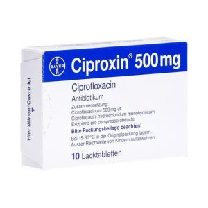 Verpackung Ciproxin 500 Bayer