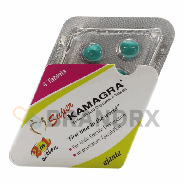 Verpackung Super Kamagra 100/60 mg Ajanta Pharma