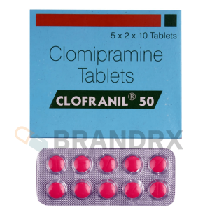 Verpackung Clofranil 50 mg Sun Pharmaceuticals Industries