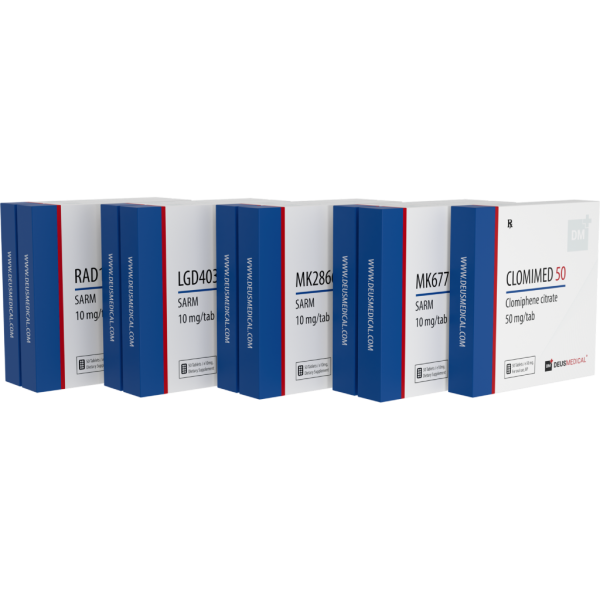 Verpackung SARMs MUSCLE BUILDING STACK FOR ADVANCED Deus Medical