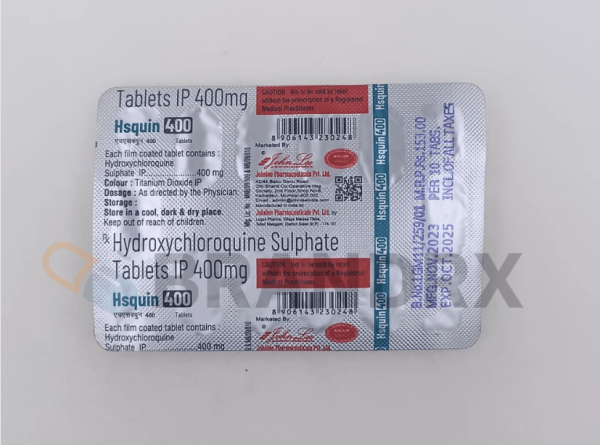 Verpackung Hsquin 400 mg Johnlee Pharmaceuticals