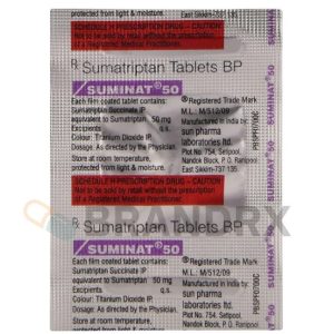 Verpackung Suminat 50 mg Sun Pharmaceuticals Industries