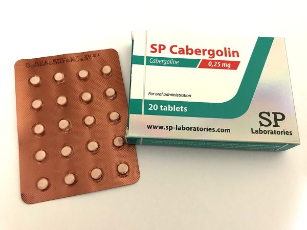 Verpackung SP Cabergolin SP Laboratories