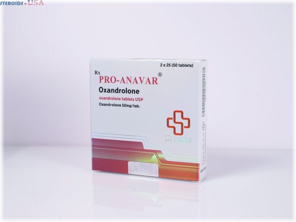 Verpackung Pro®-Anavar 50 Beligas Pharmaceutical 50 tablets Beligas