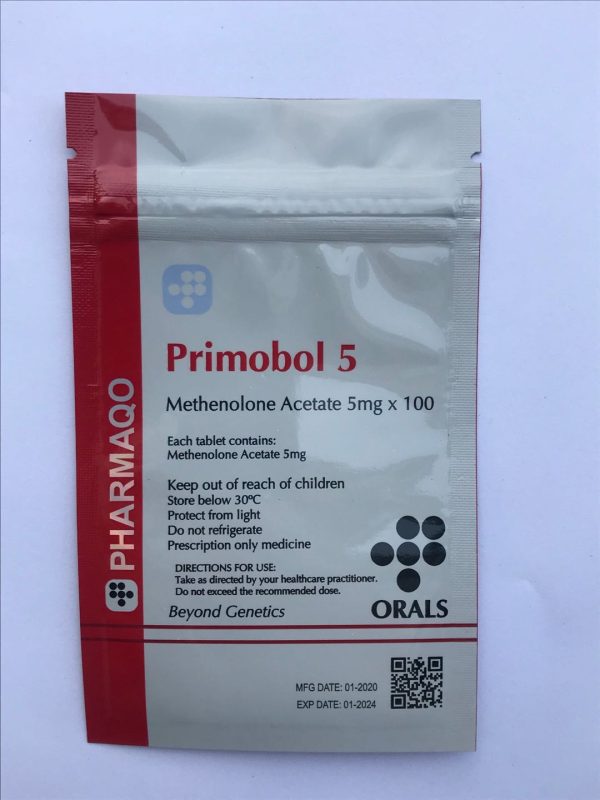 Verpackung Primobol 5 Pharmaceutical