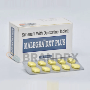 Verpackung Malegra DXT Plus 100/60 mg Sunrise