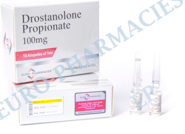Verpackung 10 amp-Drostanolone Propionate 100mg-ml 1ml-amp EU Euro-Pharmacies