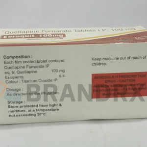 Verpackung Seroquit 100 mg Healing Pharma