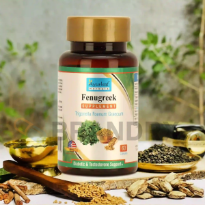 Verpackung Fenugreek 500 mg Ayurleaf Inc.