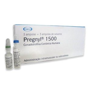 Verpackung Pregnyl 1500 Organon Pharmaceuticals