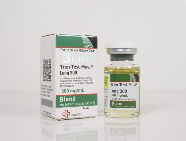 Verpackung Beligas Pharma Tren Test Mast Long 300mg/ml Beligas
