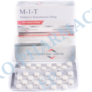 Verpackung M-1-T – 10mg/tab – 100 tab/blister EU Pharmaceutical