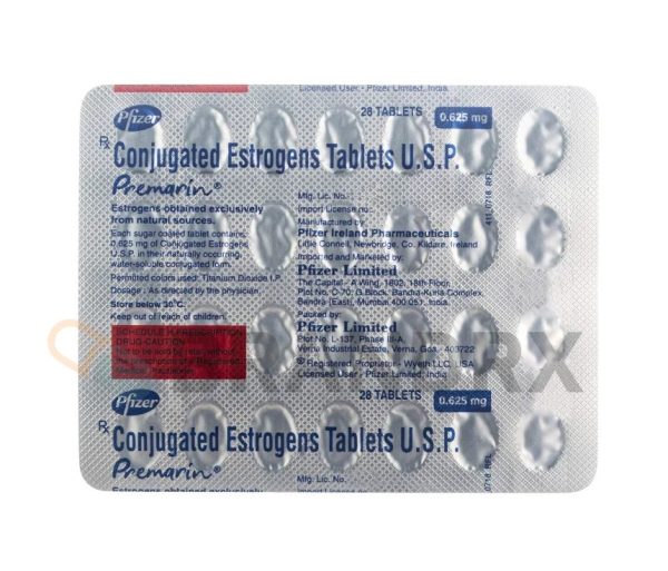 Verpackung Premarin 0.625 mg Wyeth Ltd.