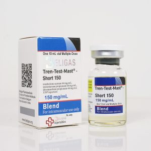 Verpackung Beligas Pharma – Tren-Test-Mast Short 150mg/ml Beligas
