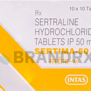 Verpackung Sertima 50 mg Intas Pharmaceuticals