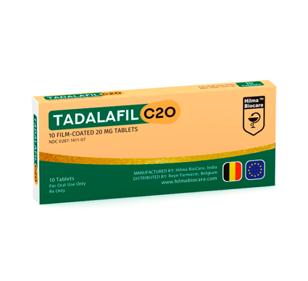 Verpackung Tadalafil C20 Pharmaceutical