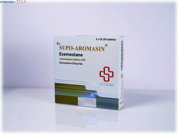 Verpackung Supo®-Aromasin Beligas Pharmaceutical 50 tablets Beligas