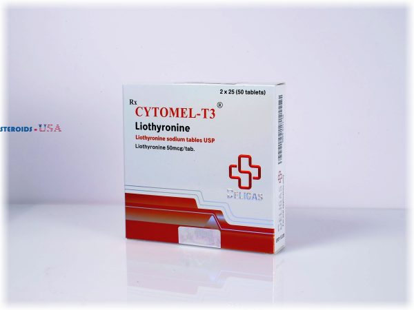 Verpackung Cytomel®T3 Beligas Pharmaceutical 50 tablets Beligas