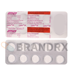 Verpackung Liofen 25 mg Sun Pharmaceuticals Industries