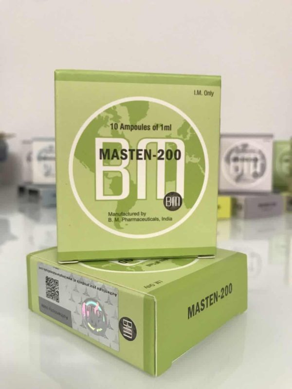 Verpackung Masten 200 (Drostanolone Enanthate) BM Pharmaceutical 10ML BM Pharmaceutical