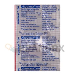 Verpackung Suminat 100 mg Sun Pharmaceuticals Industries