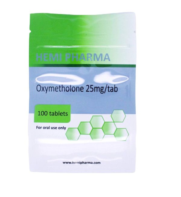 Verpackung Oxymetholone 25mg/tab Pharmaceutical