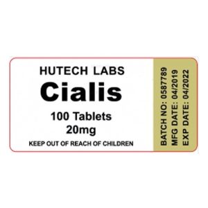 Verpackung Cialis 20 Hutech Labs
