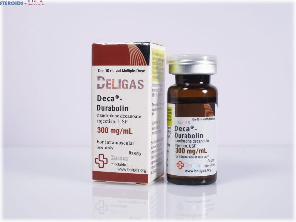 Verpackung Deca®- Durabolin Beligas Pharmaceutical 10ml vial Beligas