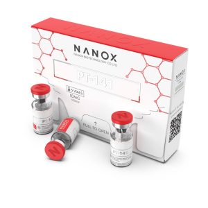 Verpackung PT-141, 5 VIALS x 10MG Nanox Nanox