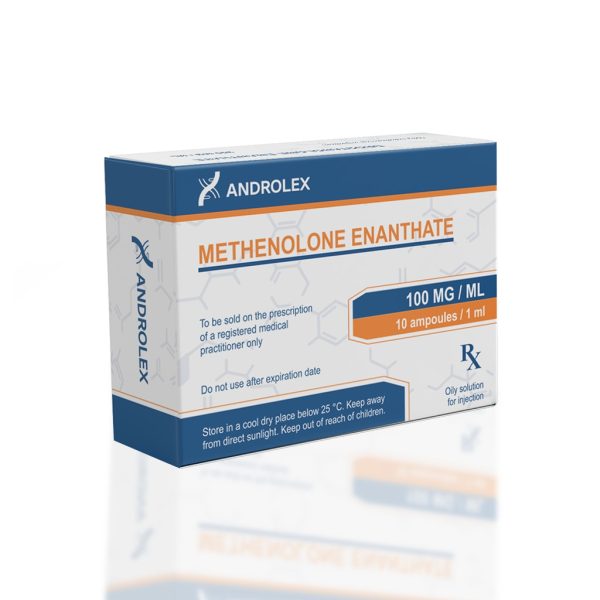 Verpackung Methenolone Enanthate 100 mg Androlex