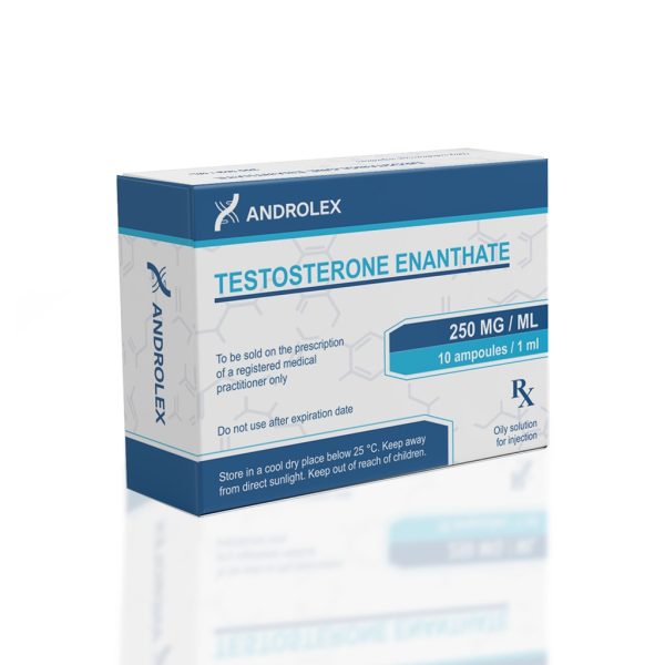 Verpackung Testosterone Enanthate 250 mg Androlex