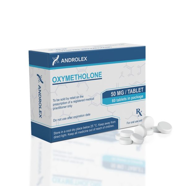 Verpackung Oxymetholone 50 mg Androlex