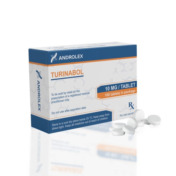 Verpackung Turinabol 10 mg Androlex