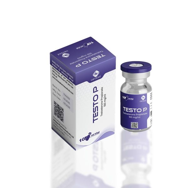 Verpackung Testo P 100 mg Ortesa